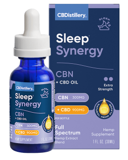 CBDistillery, Extra Strength Sleep Synergy CBN